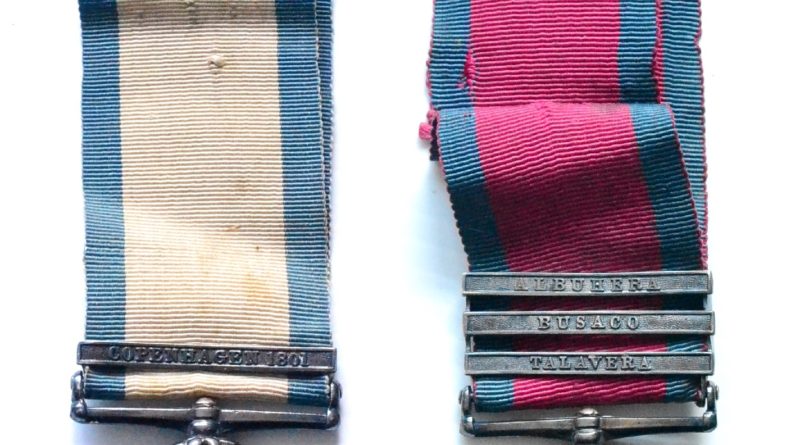 Two Peninsula war medal