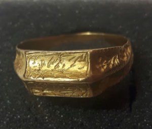 15th century ring found by Adam Day