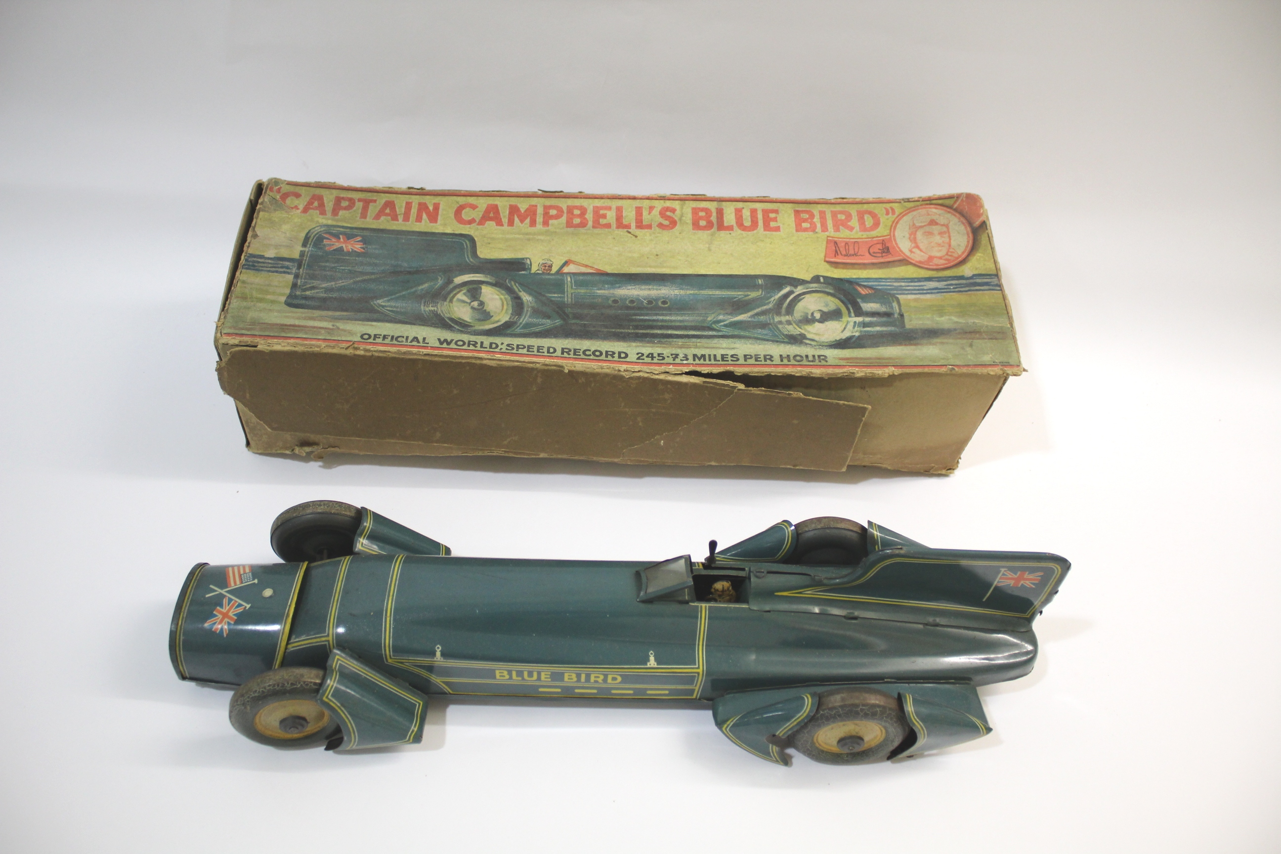 Malcolm Campbell Bluebird vintage toy