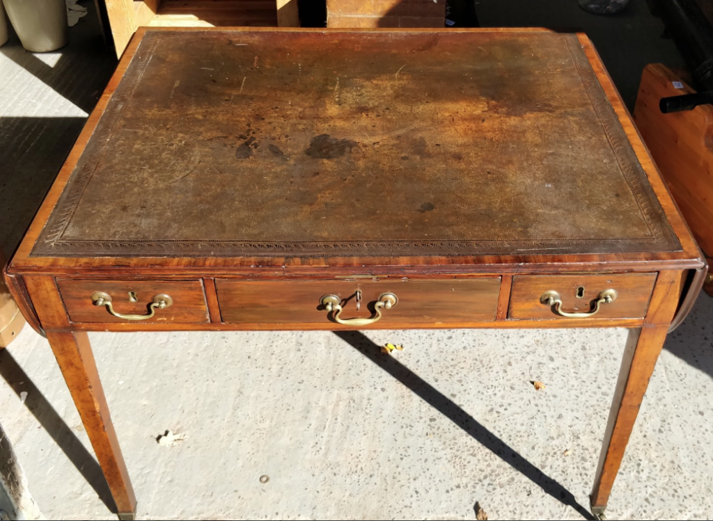 An antique desk