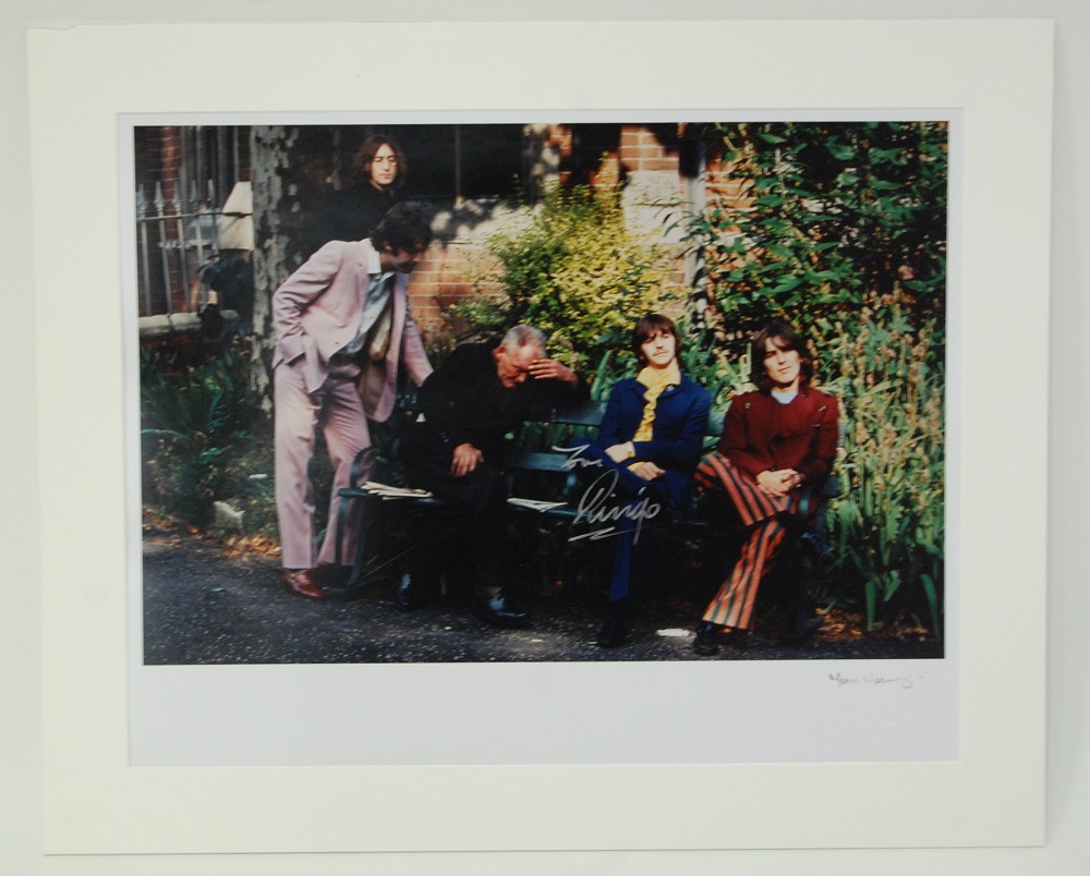 A chromogenic print of The Beatles 'Mad Day', 