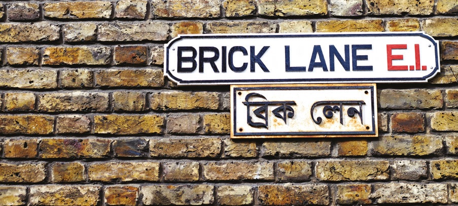 Street sign for Brick Lane Market