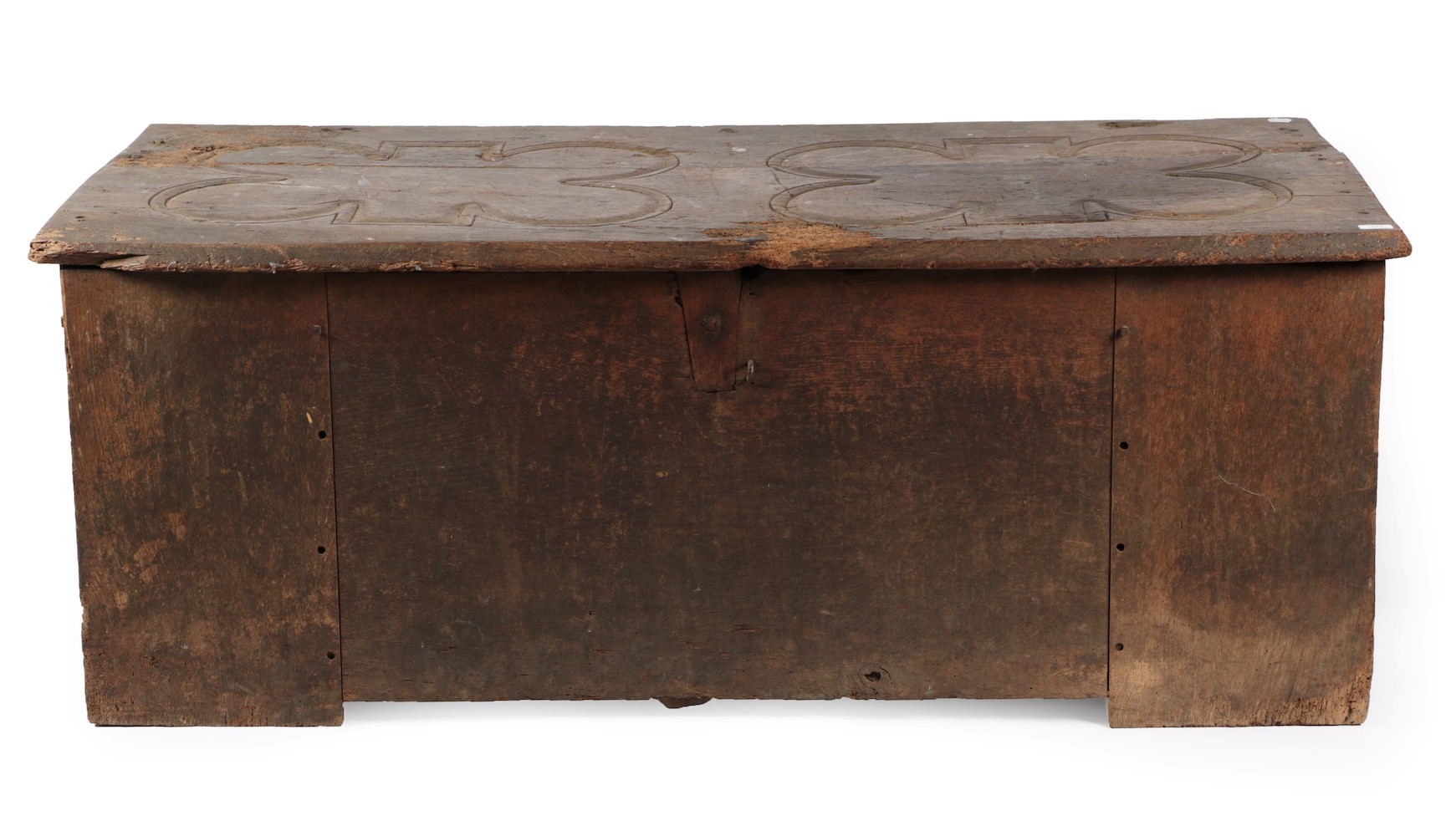 An antique 15th century chest