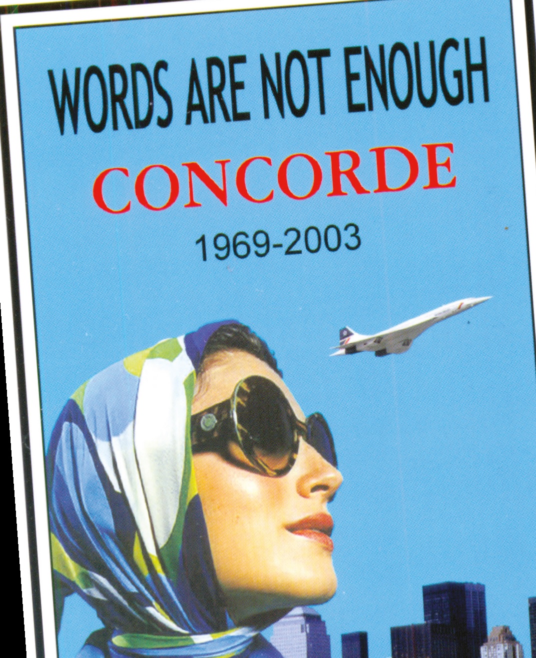 A Concorde poster