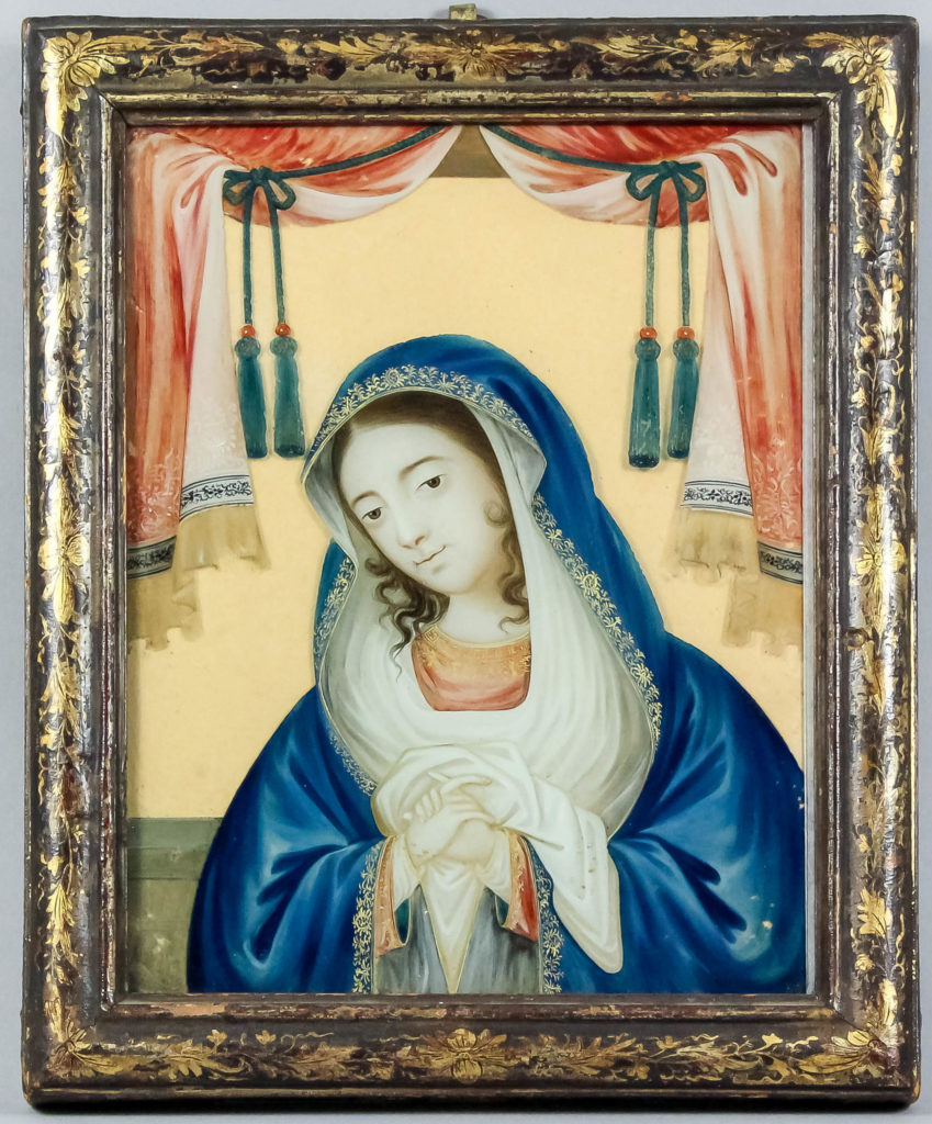 Qianlong period portrait of Virgin Mary