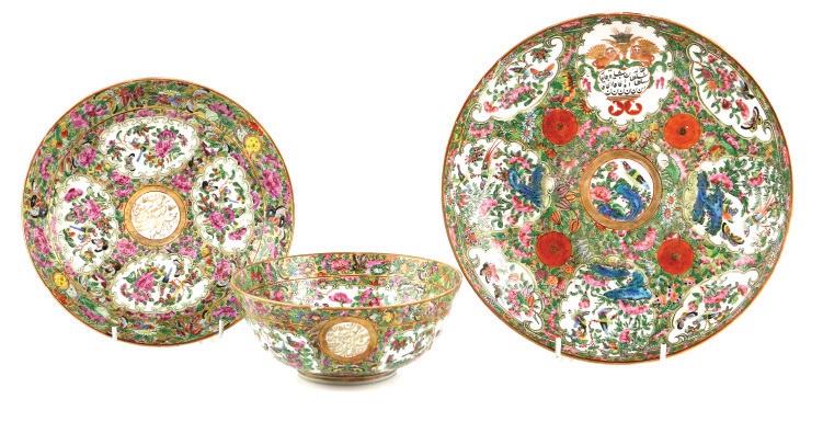 Asian famille rose porcelain