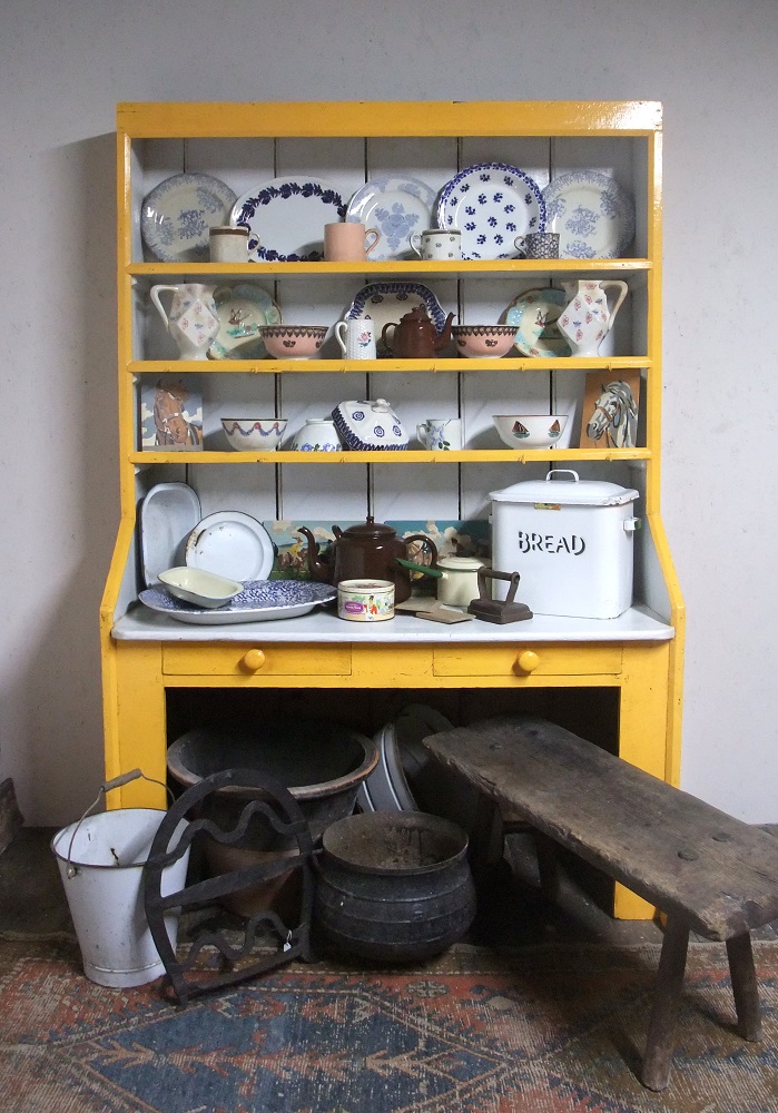 antique Ulster pine dresser