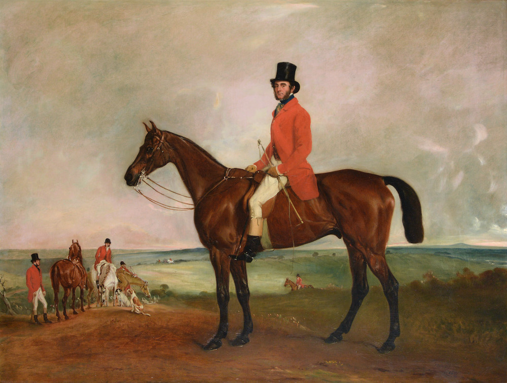 Portrait of Sir Francis Grant by John Ferneley Snr 