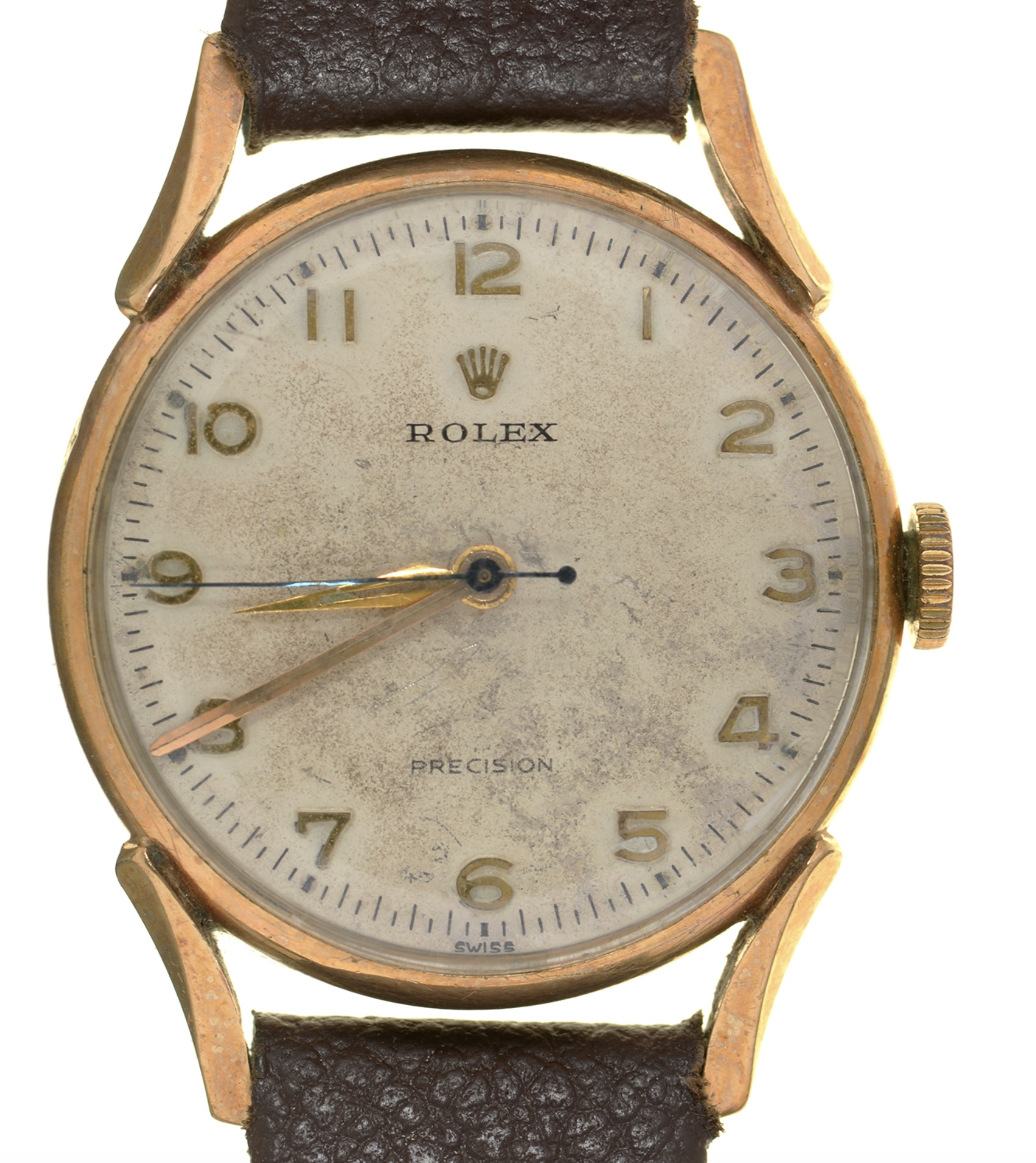 Rolex gold gentleman's wristwatch