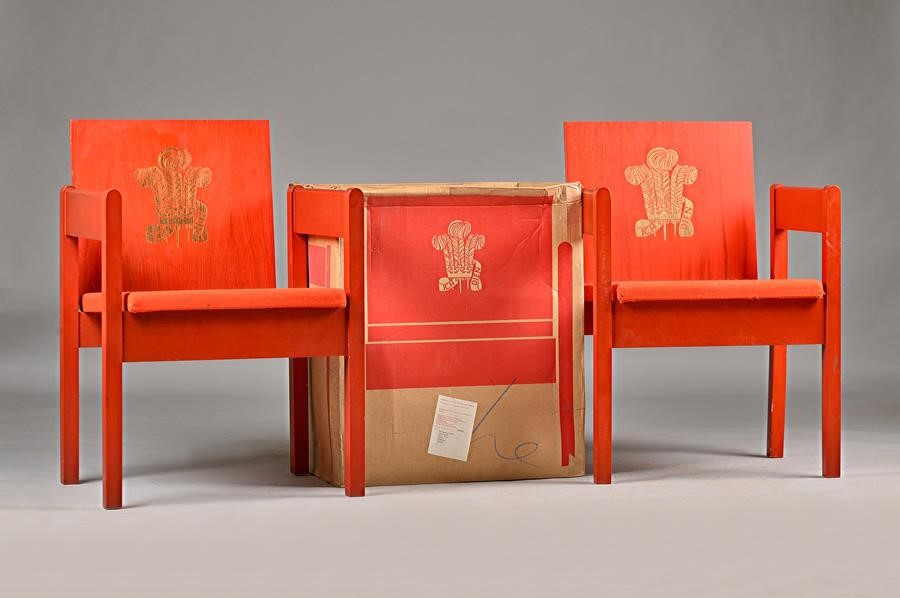 Prince of Wales investiture chairs