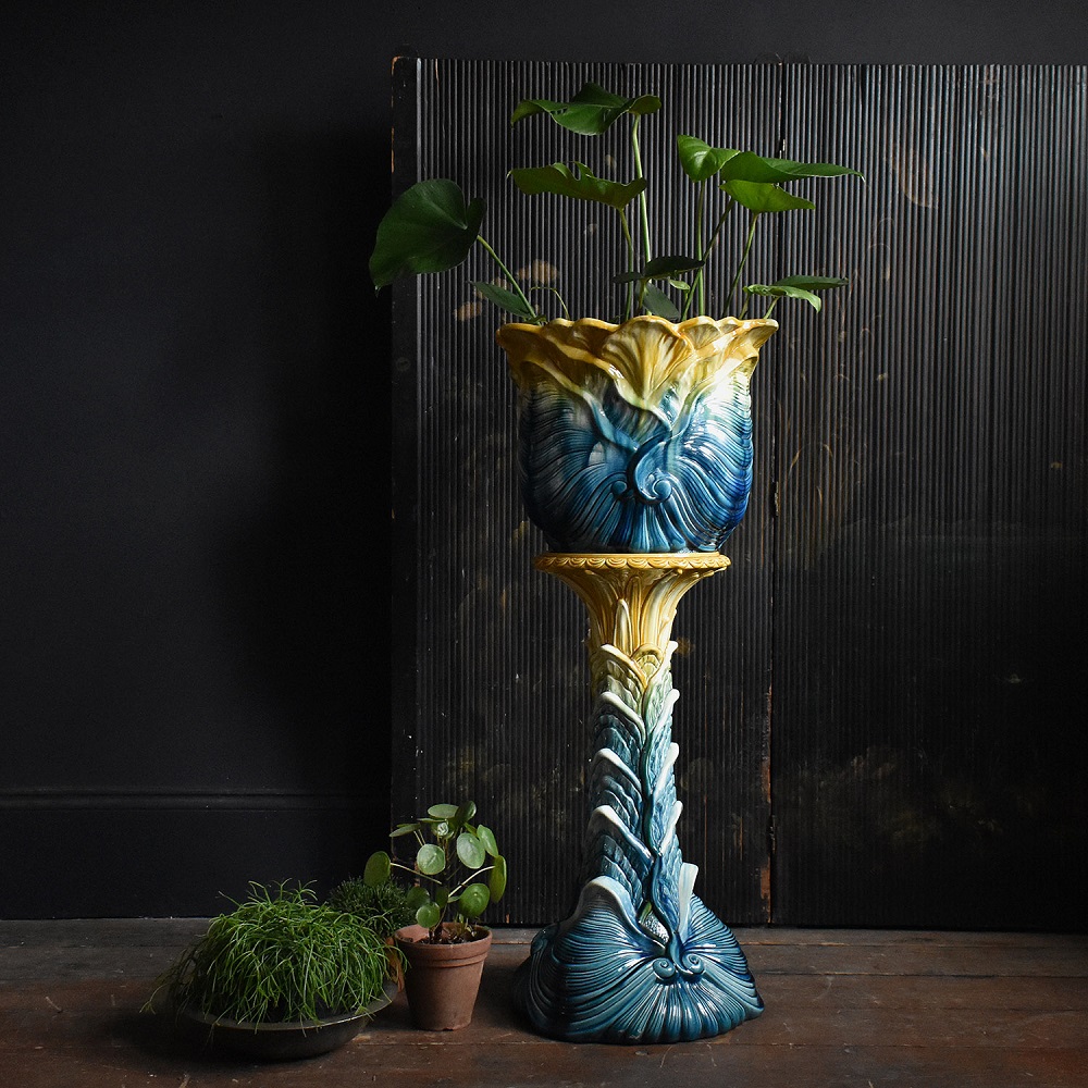 A plant torchere in Rag & Bone Bristol