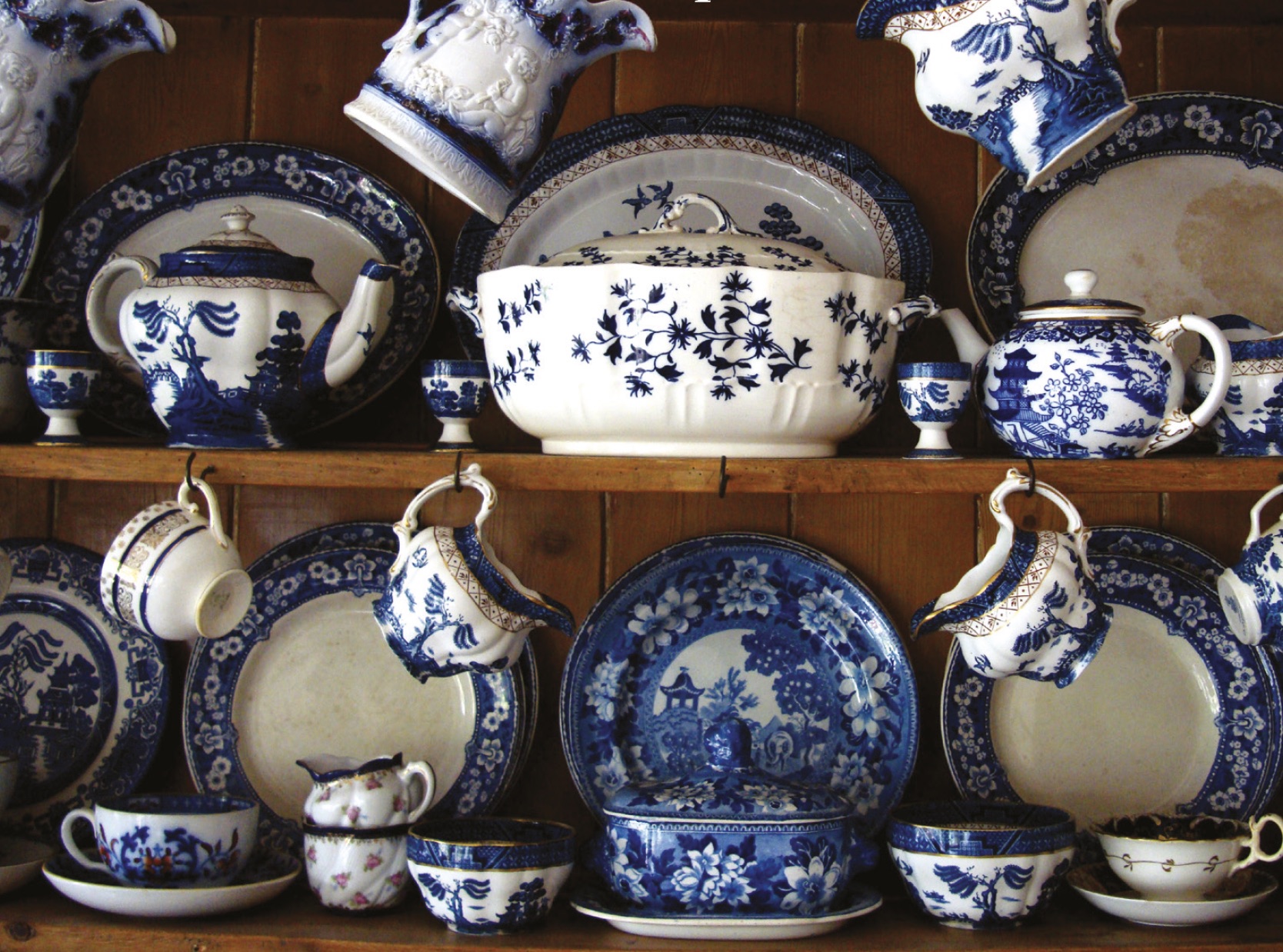 A collection of Spode ceramics