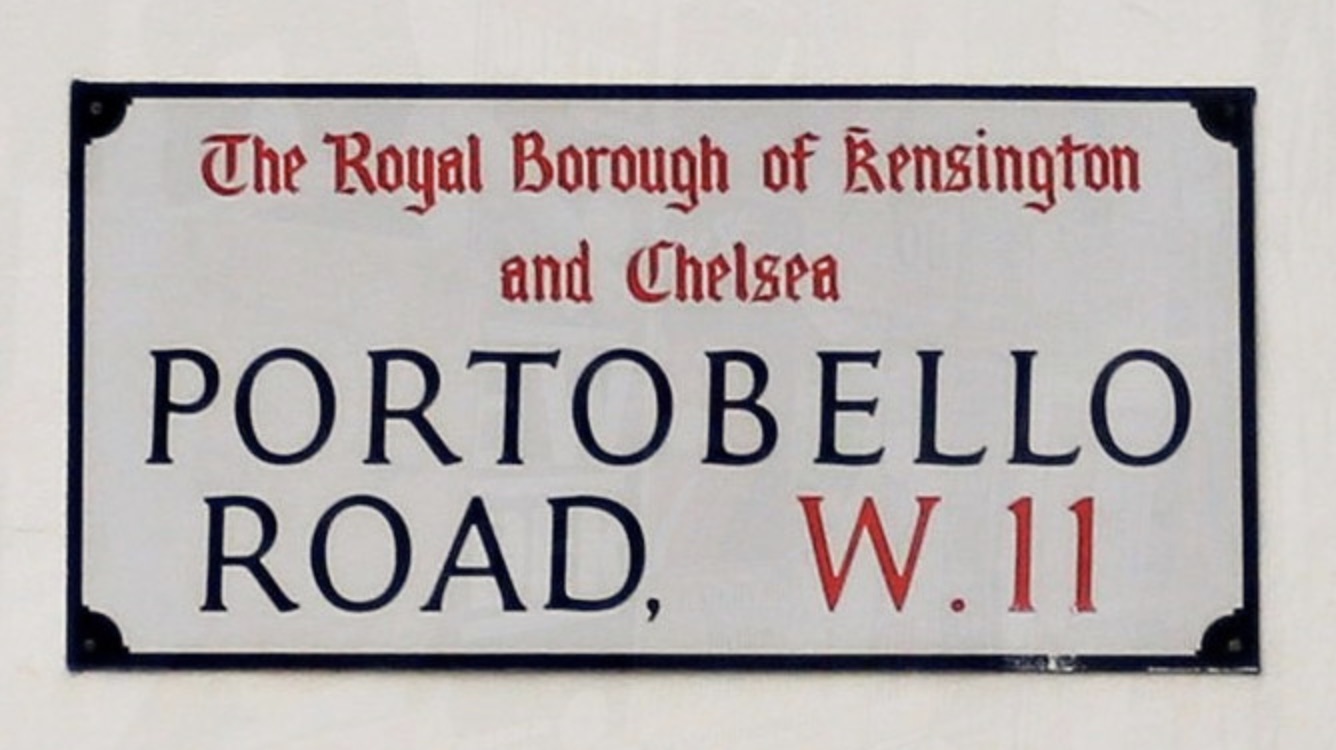 Portobello Road sign