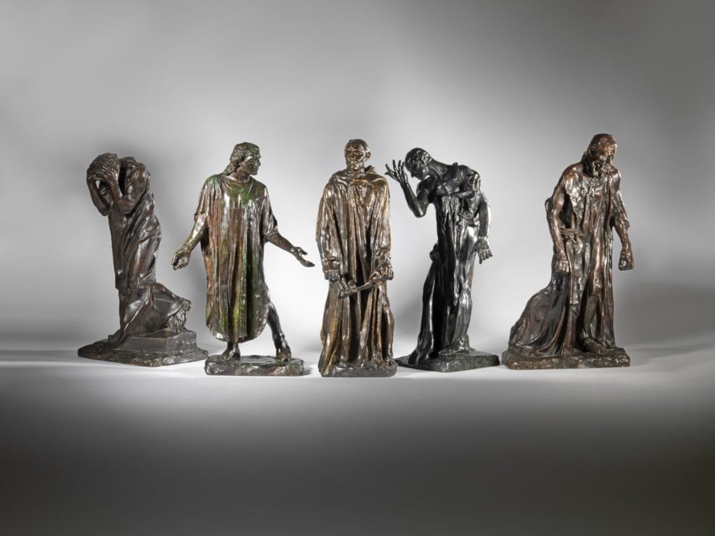 Auguste Rodin (France 1840 - 1917) The Burghers of Calais, 1884-1889