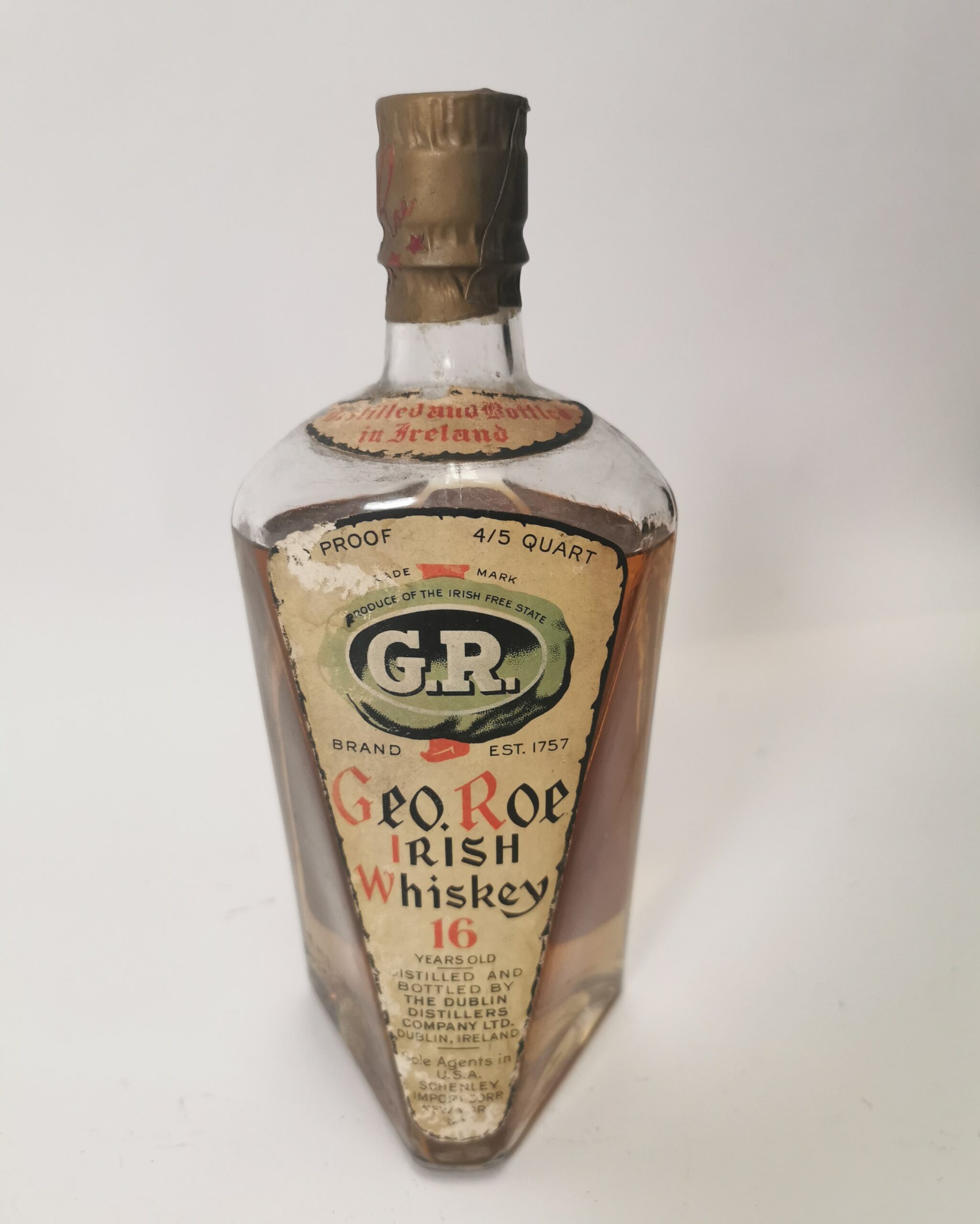 Geo Roe Irish Whiskey