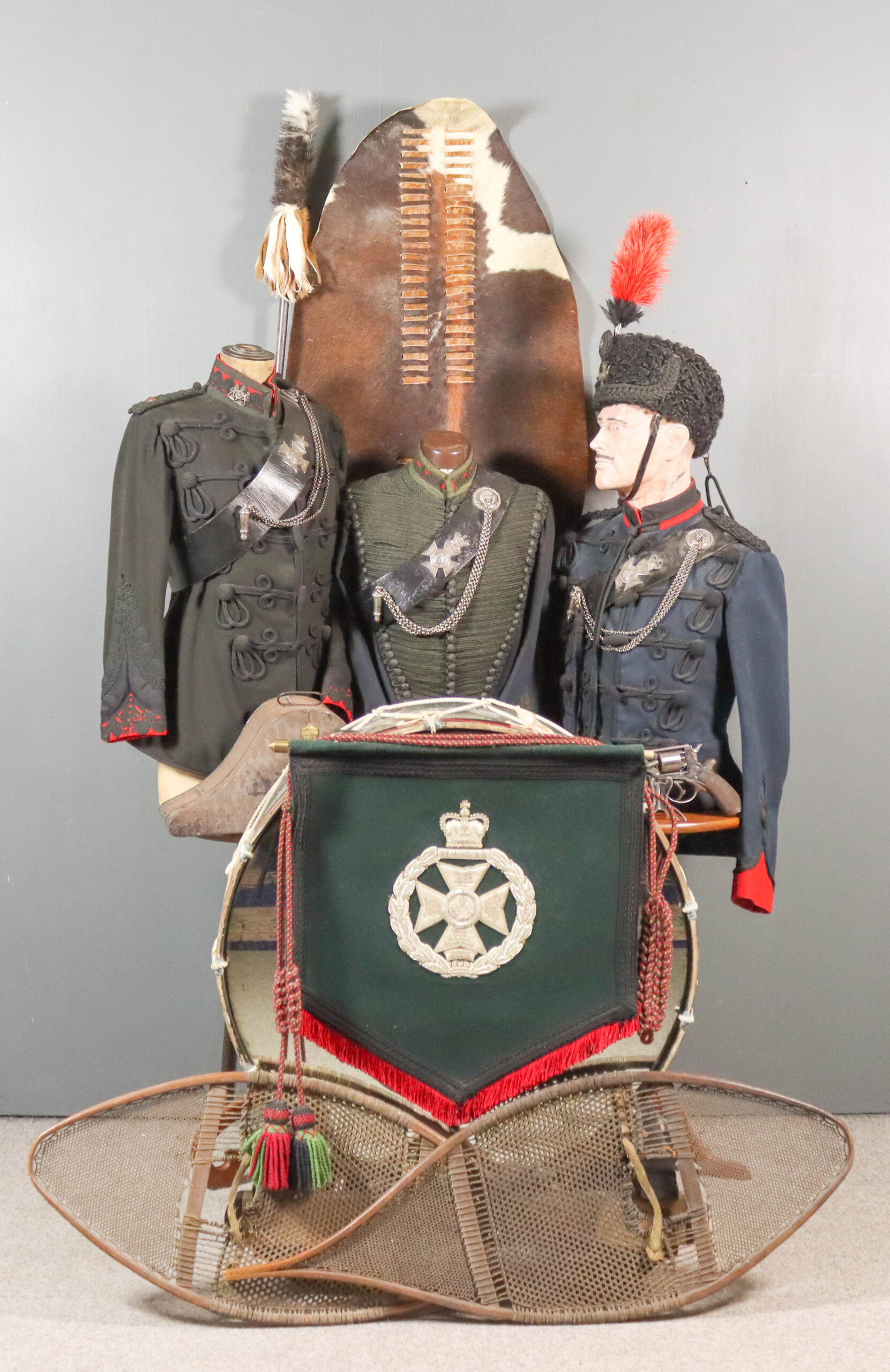 The collection of King's Royal Rifle Corps memorabilia