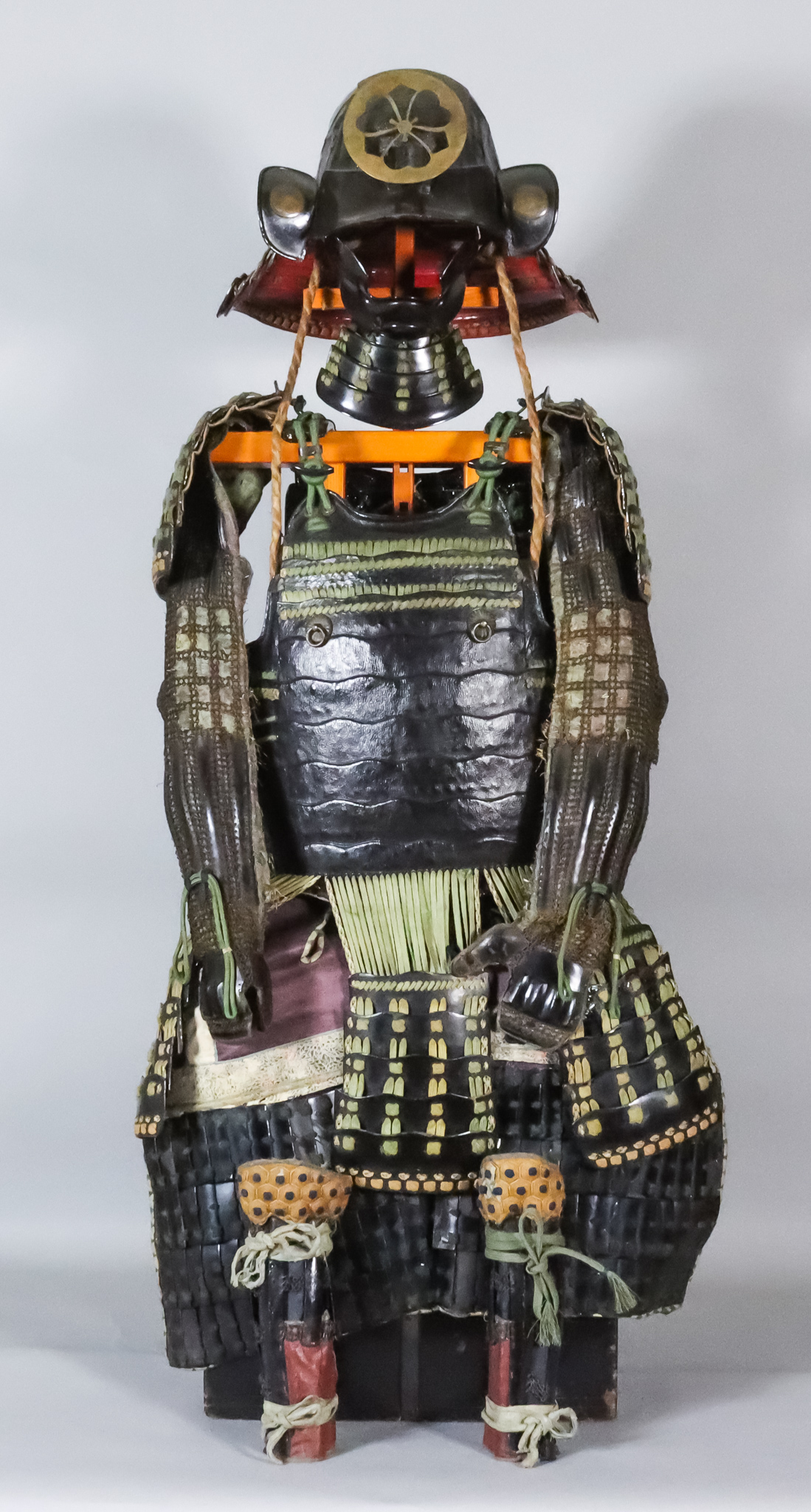 A suit of armour from the Edo period