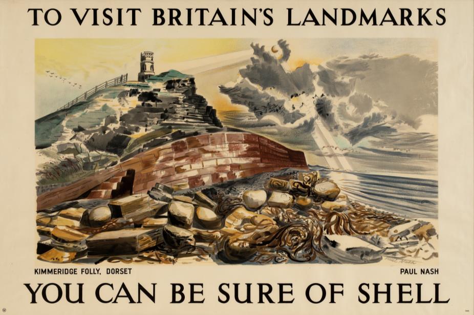 Paul Nash - You Can be Sure of Shell poster