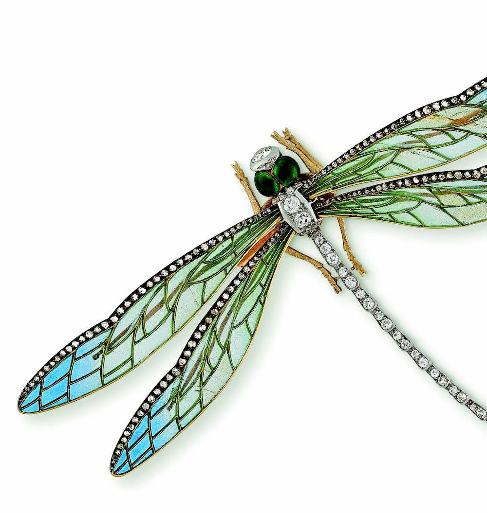 Boucheron dragonfoly brooch