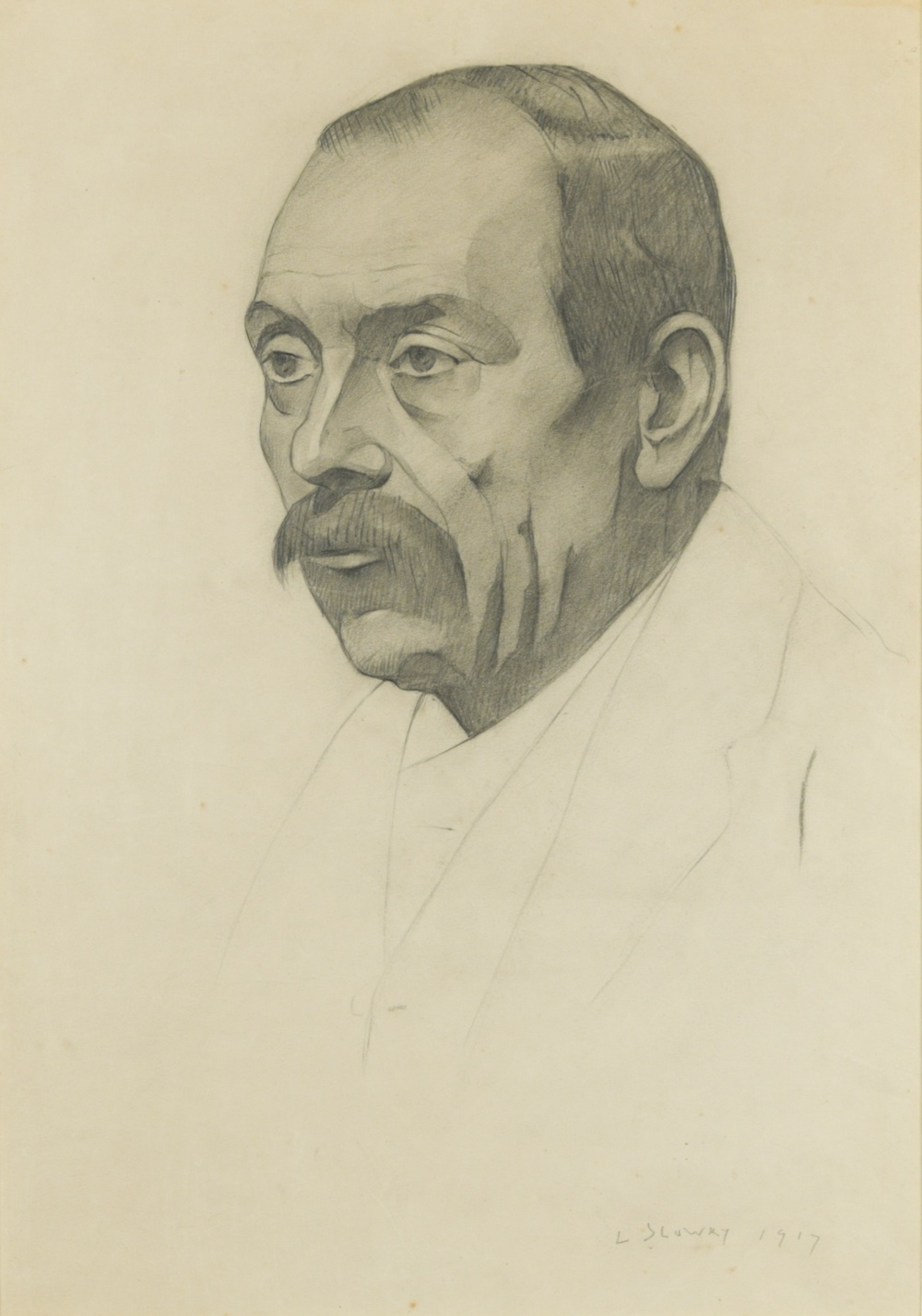 Portrait of a Man by Laurence Stephen Lowry