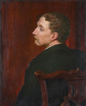 Portrait of Samuel Pepys Cockerell by George Frederic Watts