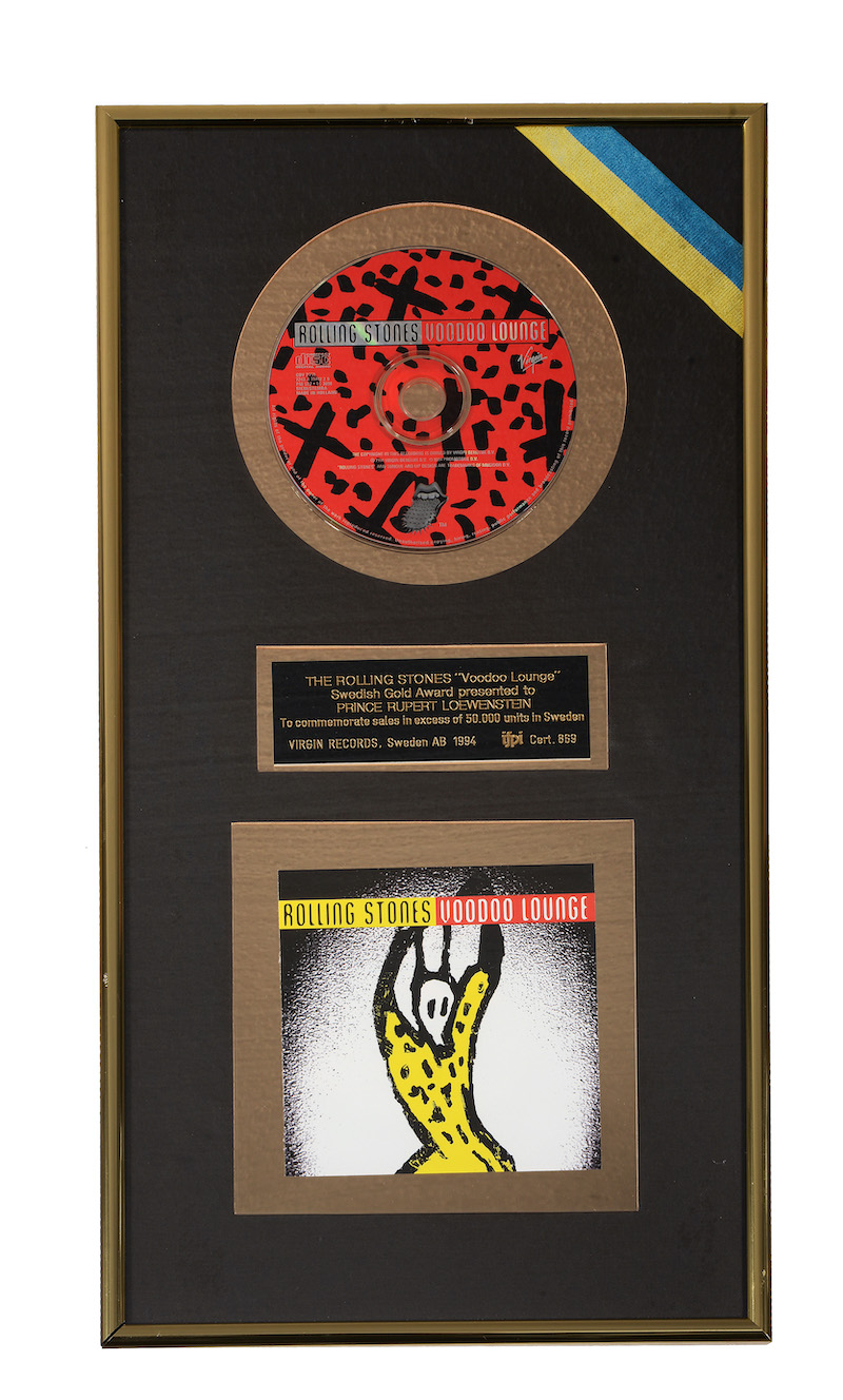 Rolling Stone Voodoo Lounge award