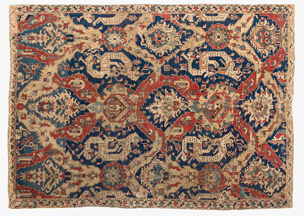 Max Lerch, Dragon Carpet, Caucasus, Late-17th century