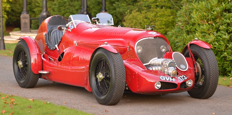 A Peterson 6.5 litre supercharged Bentley road racer 