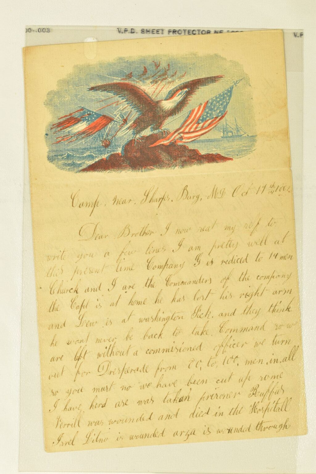 Civil War Letter Format