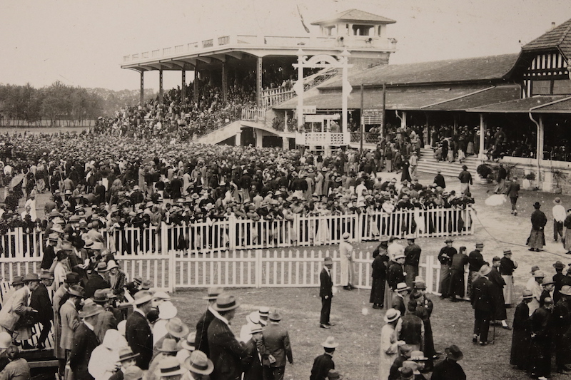 The racecourse at Hankow in China