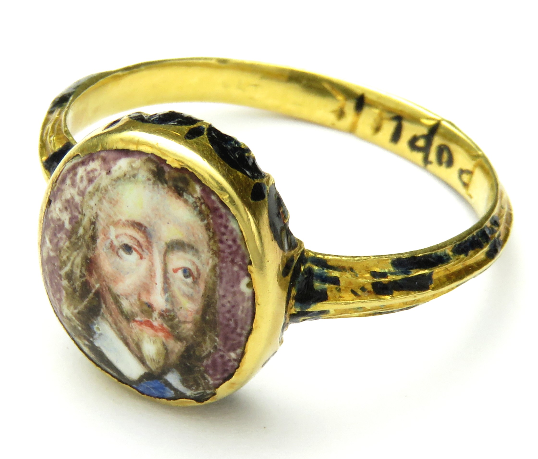 A mourning ring for King Charles I