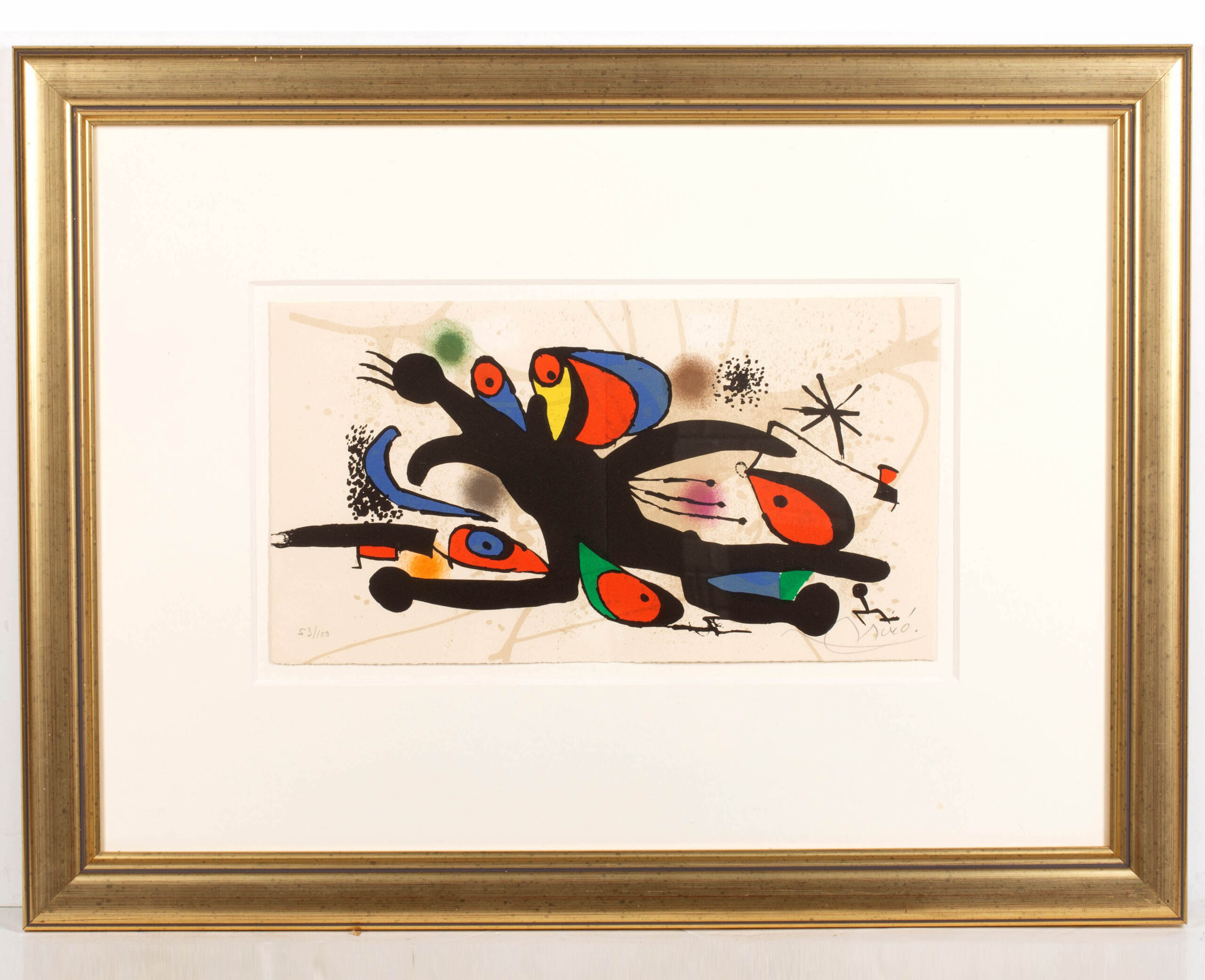 Joan Miro 'Grand Palais' lithograph