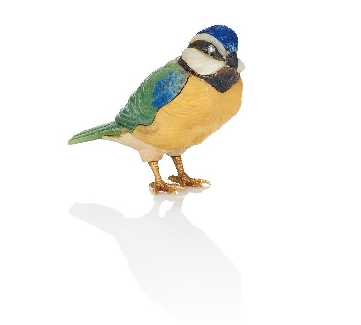 A blue tit by Fabergé