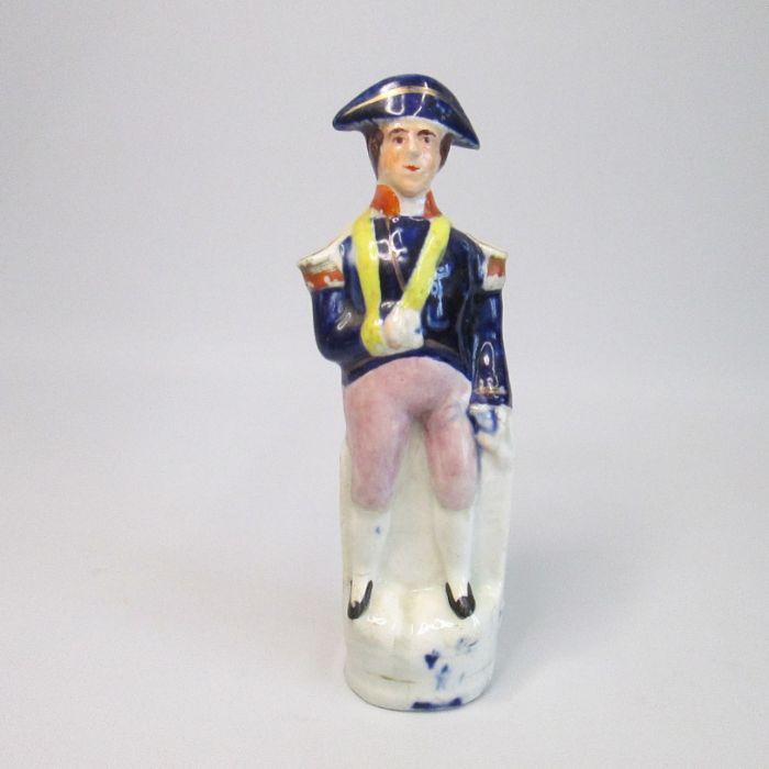 Staffordshire figure of Lord Nelson