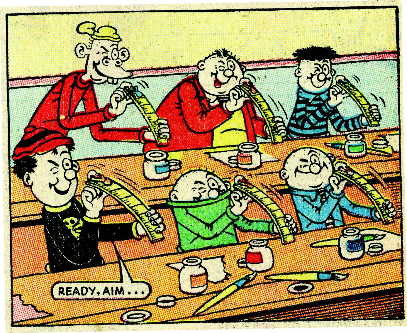 Bash Street Kids in Beano from 1982