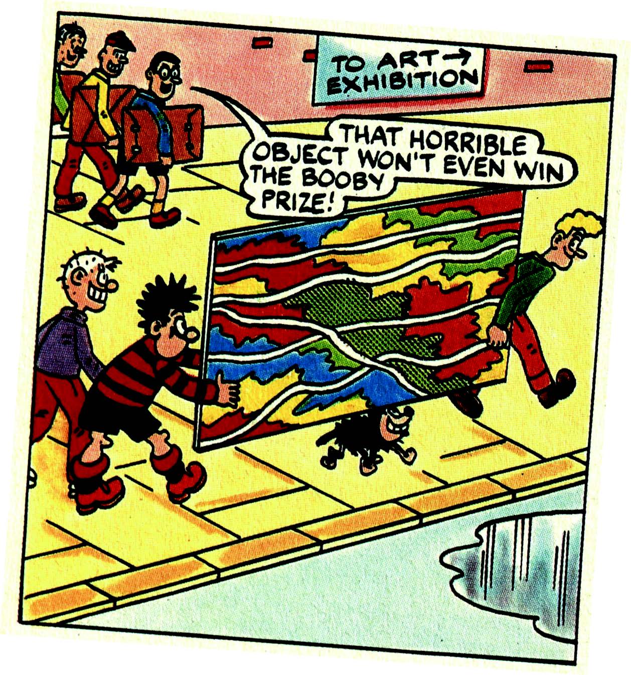 Dennis and Gnasher in Beano from 1993