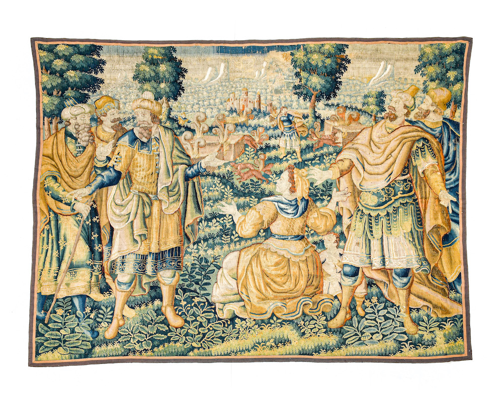 A 17th century allegorical tapestry