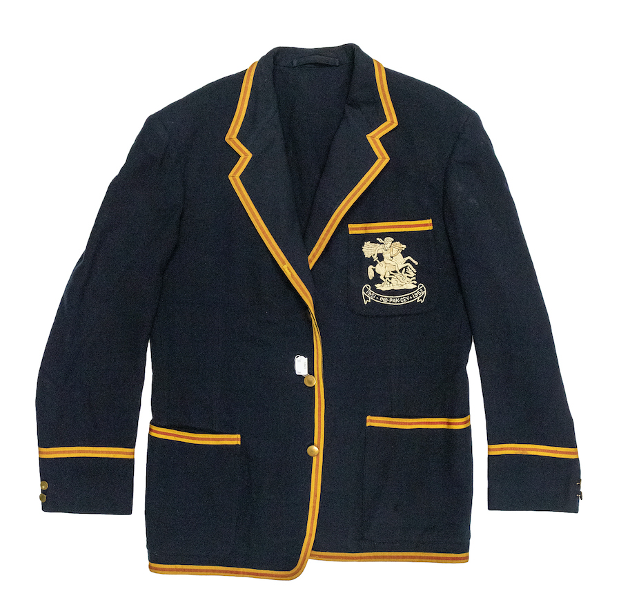 Derek Shackleton's England blazer