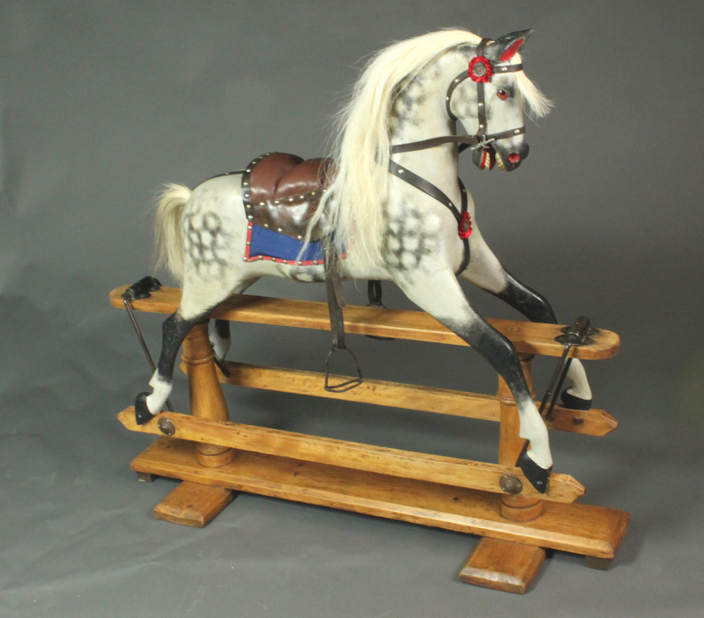 Antique Lines Brothers rocking horse