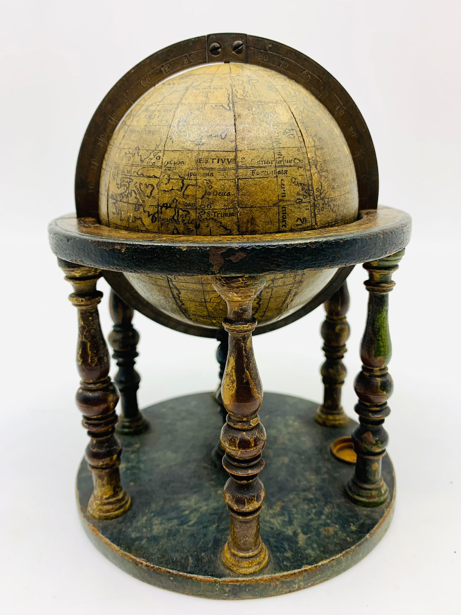 The globe dating back to circa 1560