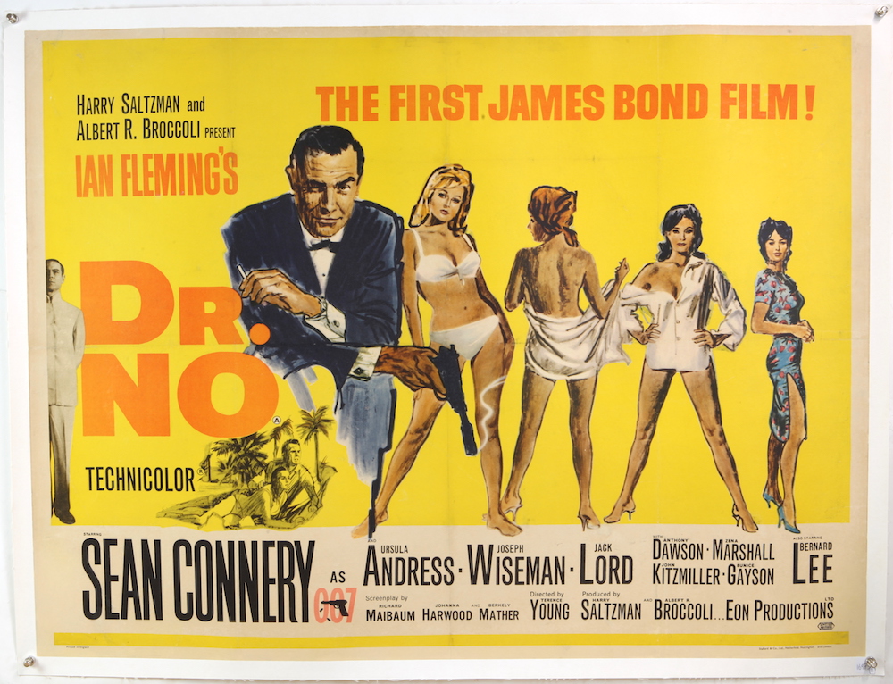 Film poster for James Bond Dr No