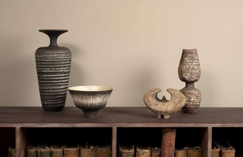 A selection of pottery by Waistel Cooper