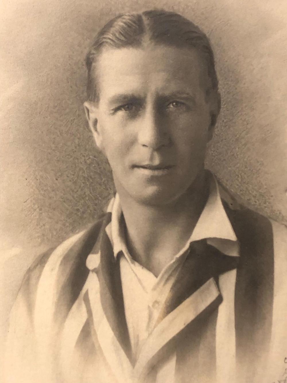 Cricket legend Johnny Douglas