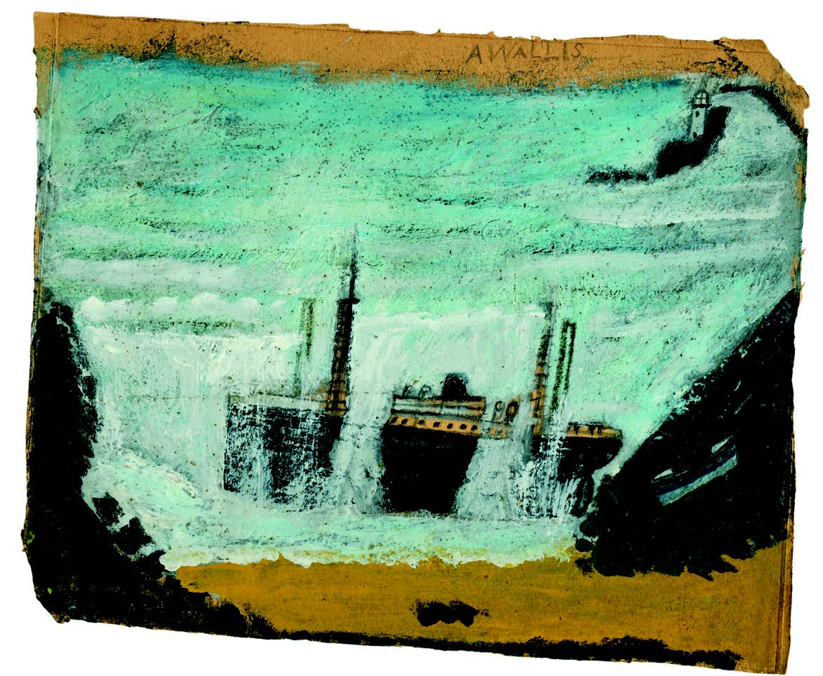 The Wreck of the Alba, 1938-1940 by Alfred Wallis