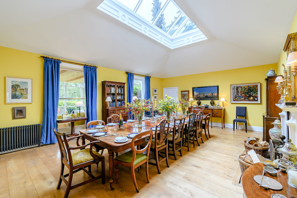 Regency dining table by Carmarthen maker David Morley