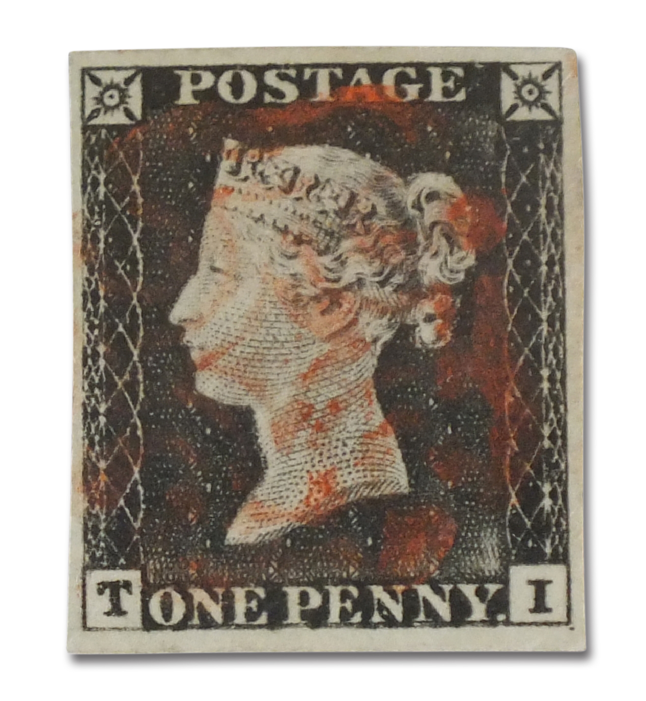 Penny Black stamps in Shrewsbury sale Antique Collecting