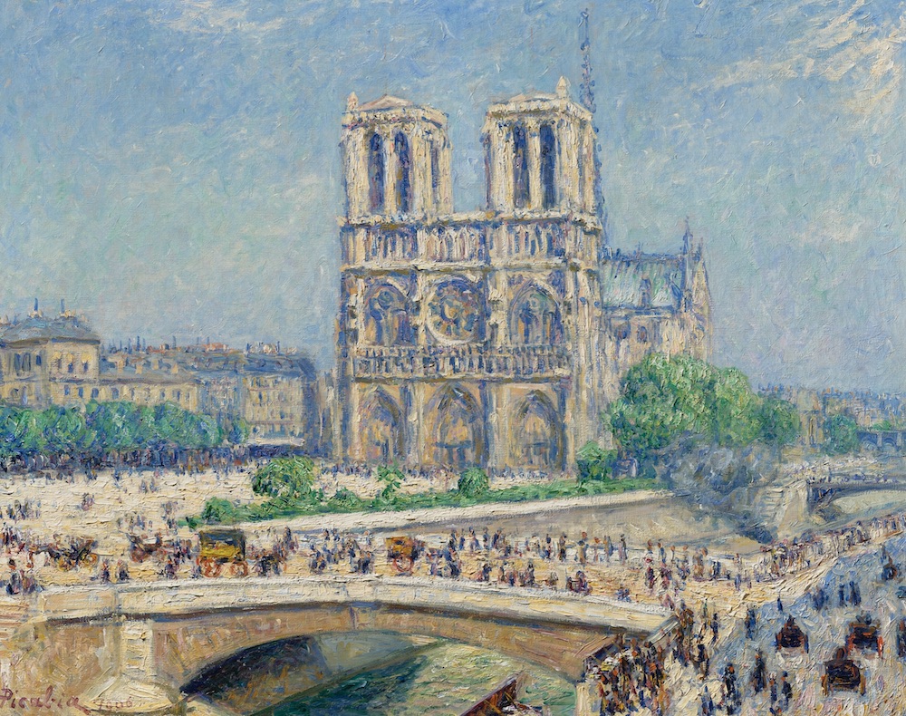 Francis Picabia, Notre-Dame, effet de soleil