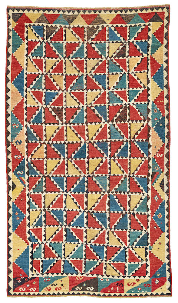 19th century Kazak rug