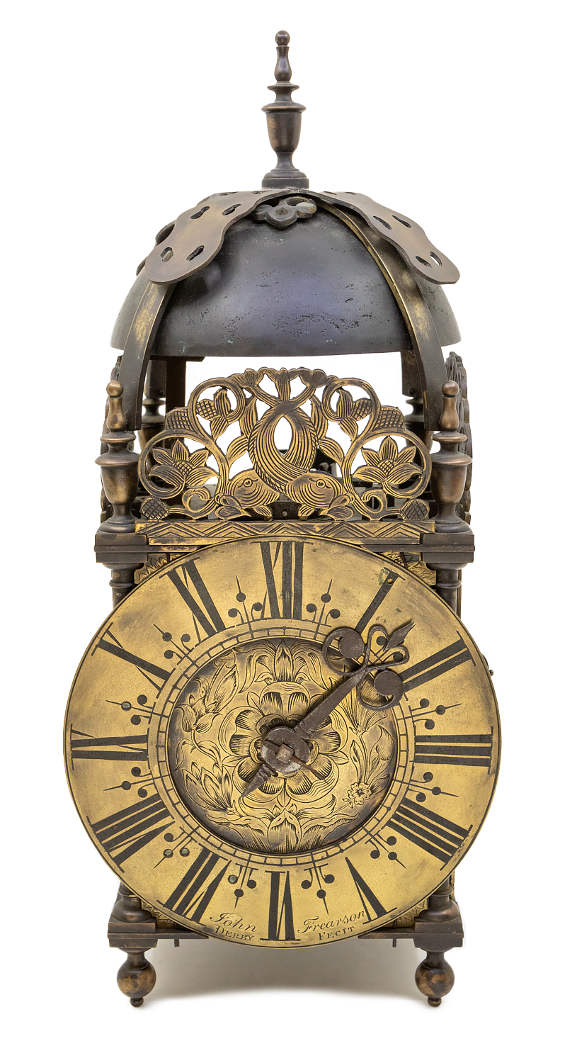 John Frearson of Derby verge lantern clock