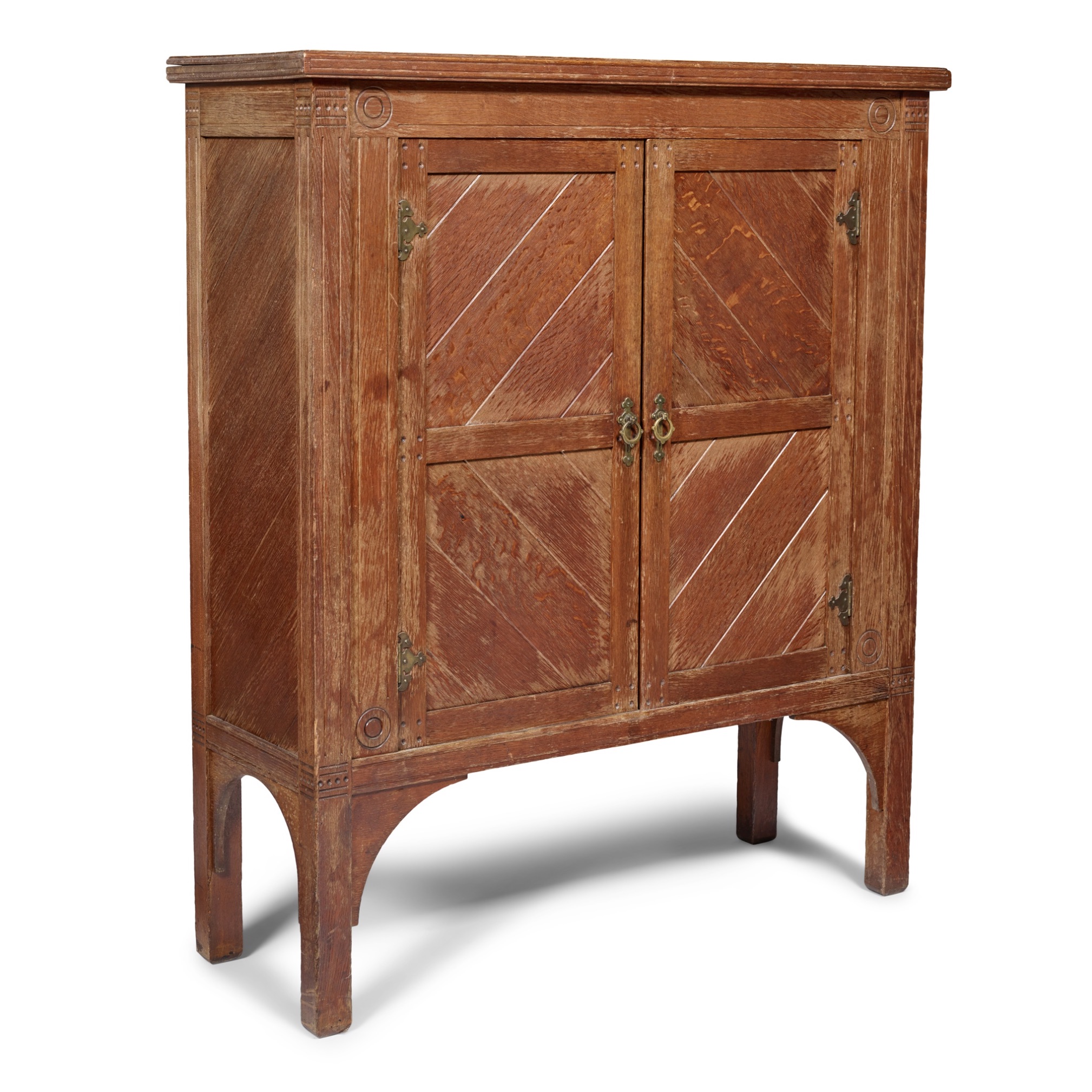 Gothic Revival side cabinet, circa 1870